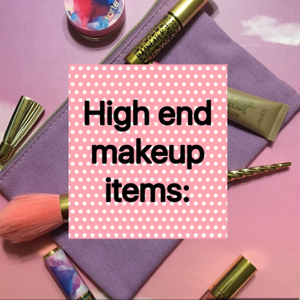 Makeup items: